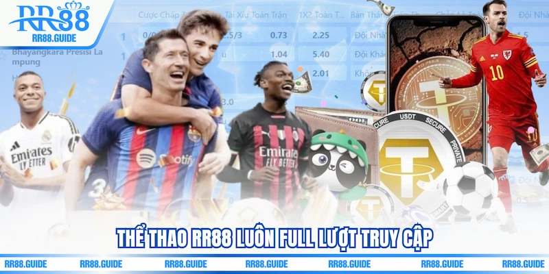 Thể thao RR88 luôn full lượt truy cập